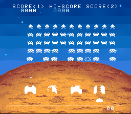 Space Invaders - The Original Game (Japan) In game screenshot